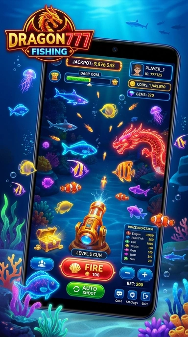 dragon777 — menu pengaturan